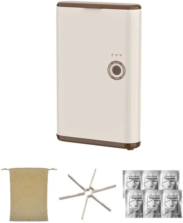 Main image of Portable Dryer for Clothes, 3/6/9-Hr Timer, Fragrance Disc, UV Care Light | Mini Compact Foldable Clothes Dryer Machine, Low Noise, Energy Saving, for Laundry Apartment RV Hotel Dorm
