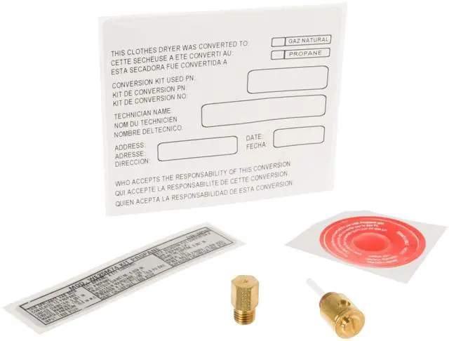 Main image of Appliances WE25M74 Laundry Center Dryer LP Conversion Kit, 27-in