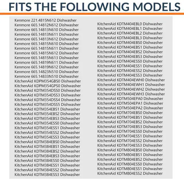 Alt view image 4 of 7 - US-Based Supplier W11084156 Circulating Pump Filter replaces W10713298 Compatible with Whirlpool, KitchenAid, Kenmore dishwashers 3.74" X 3.39"