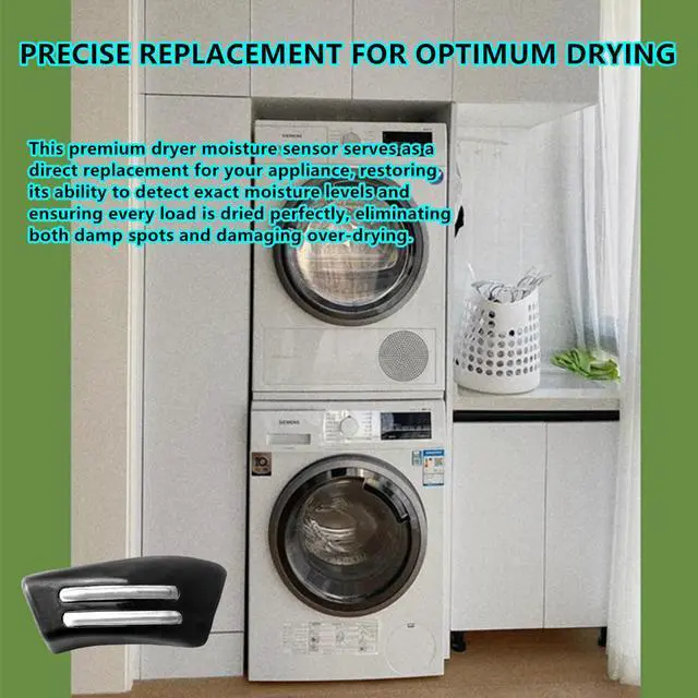 Alt view image 3 of 7 - W10816105 Dryer Appliance Sensor Replacement for Whirlpool Moisture Sensor Compatible with 3976479, 4283267