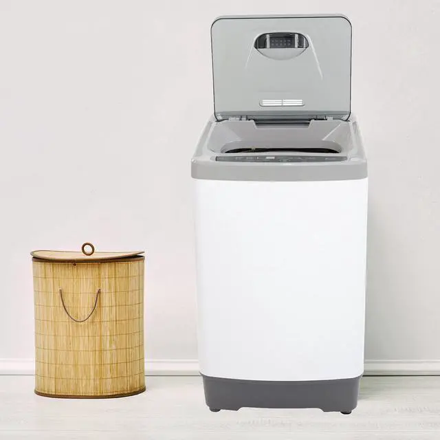 Alt view image 2 of 6 - Portable Compact Washing Machine for Clothes/Laundry, 1.38 Cu. Ft. Capacity, Standard Sink/Faucet Attachment for Apartment, Dorm, RV, 1.38-Cu.Ft., White