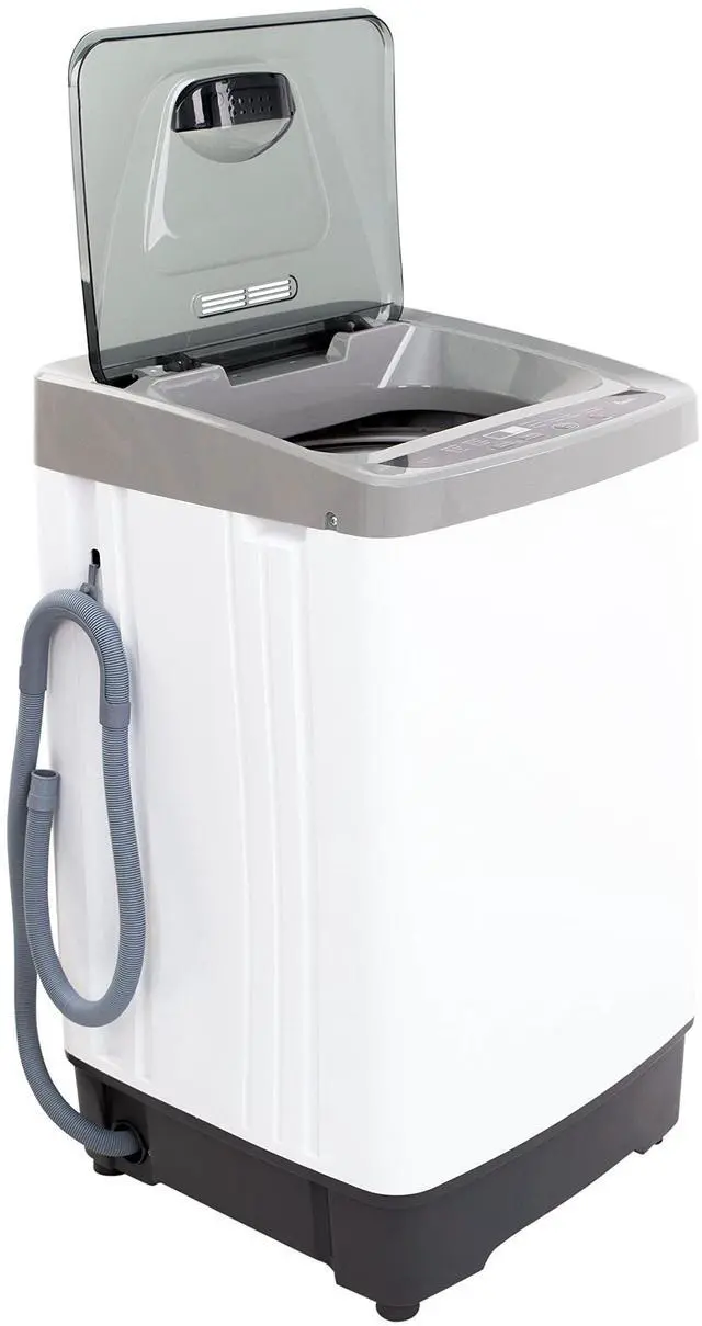 Main image of Portable Compact Washing Machine for Clothes/Laundry, 1.38 Cu. Ft. Capacity, Standard Sink/Faucet Attachment for Apartment, Dorm, RV, 1.38-Cu.Ft., White