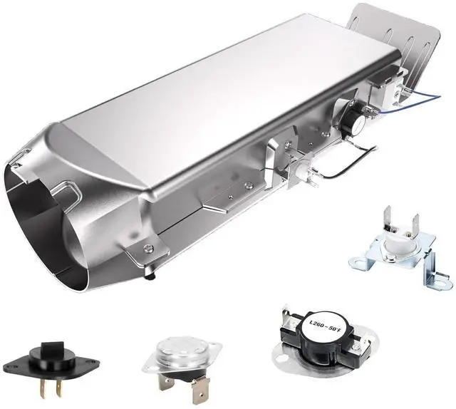 Main image of DC97-14486A for Samsung Dryer Heating Element Replacement - for Samsung heating elements for models DVE50R5400V/A3, DVE50R5200W/A3, DV45H7000EW/A2, DVE50M7450W/A3, DV40J3000EW/A2.dv42h5000ew/a3 etc