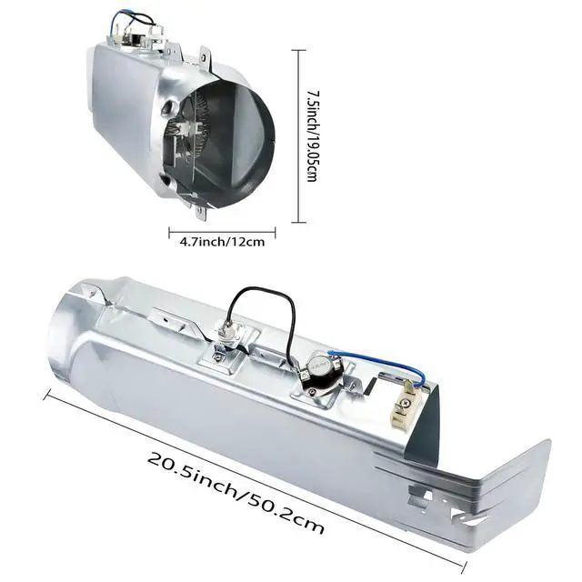 Alt view image 5 of 5 - DC97-14486A for Samsung Dryer Heating Element Replacement - for Samsung heating elements for models DVE50R5400V/A3, DVE50R5200W/A3, DV45H7000EW/A2, DVE50M7450W/A3, DV40J3000EW/A2.dv42h5000ew/a3 etc
