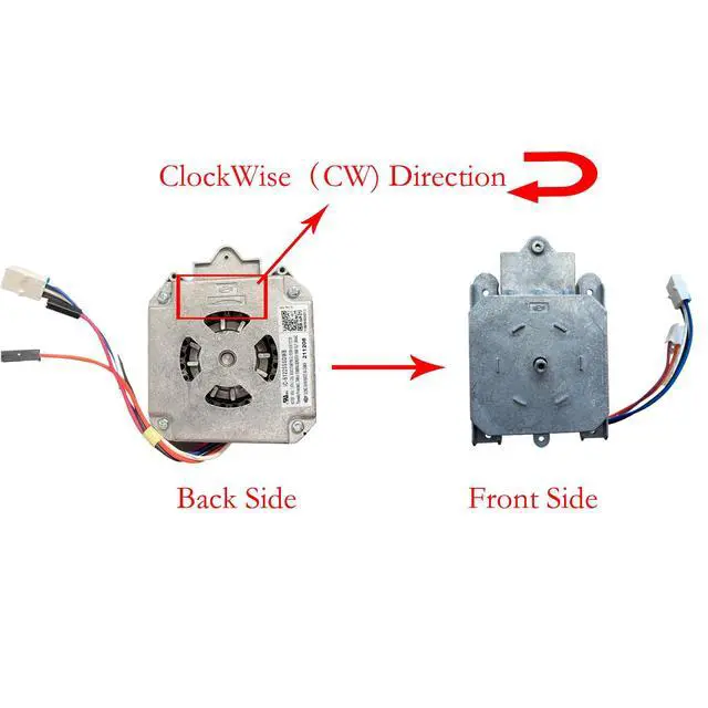 Alt view image 6 of 7 - DD31-00008A for Samsung Dishwasher Circulation Pump Motor Original Equipment Manufacturer (OEM) Part IC-61225SSDWB (CW Direction Match DD94-01004A Parts
