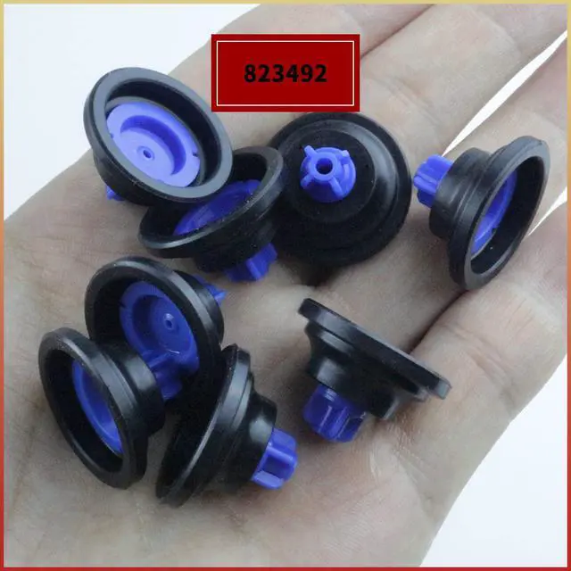 Alt view image 6 of 7 - 100 Pcs Blue Tip Diaphragm 823492 Replacement Part Compatible with Wascomat Huebsch Speed Queen Unimac Elbi Water Valves Washer Washing Machine Replaces for 300202 823493 823499