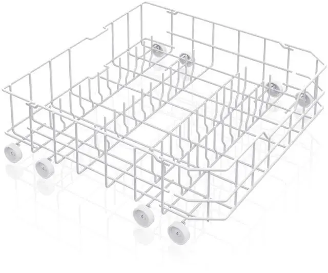 Main image of Upgraded WD28X10384 WD28X10309 Dishwasher Lower Rack Compatible with GE Dishwasher Rack Replacement Parts,WD28X10166 WD28X10165 General Electric Dishwasher Parts Bottom Rack GLD4560V00SS with Wheels