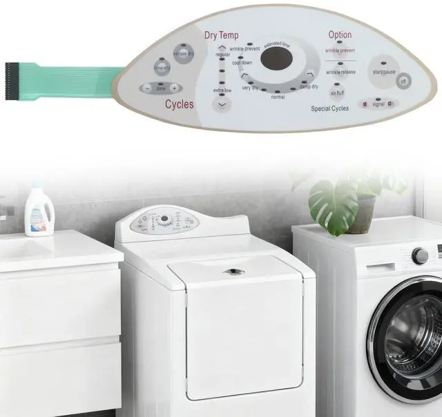 Main image of Dryer Touch Control Panel Replacement #22004444, 33002536,22004445,33002537 - Compatible with Maytag MDE5500AYW, MDG5500AWW, MDE5500AZW,MDE5500AYQ,MDG5500AWQ,MDE5500AZQ