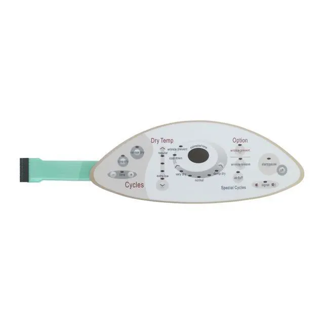 Alt view image 5 of 7 - Dryer Touch Control Panel Replacement #22004444, 33002536,22004445,33002537 - Compatible with Maytag MDE5500AYW, MDG5500AWW, MDE5500AZW,MDE5500AYQ,MDG5500AWQ,MDE5500AZQ