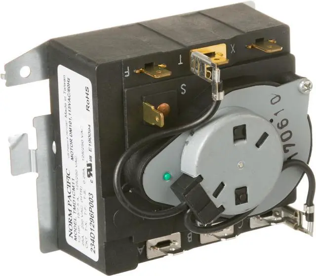 Alt view image 4 of 5 - 234D1296P003 for GE Dryer Timer TMD1CM11