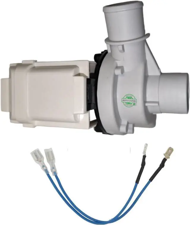 Main image of 4681EA1007A Washer Drain Pump Motor Assembly Replacement for LG & Kenmore Washers, OEM Drain Pump Assembly Replaces AP5672914, PS7785119, EAP7785119