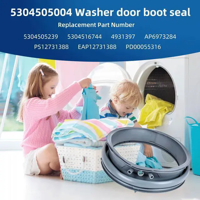 Alt view image 4 of 6 - For Electrolux Washer Door Boot Seal EFLS627UIW2 EFLS627UTT0 EFLS627UTT2 EFLS617SIW0 EFLS617STT0 EFLS628WTT00 ELFW7637BW0 ELFW7637BT0 ELFW7637AT0 ELFW7537AW0 EFLS527UTT2 EFLS527UTT0