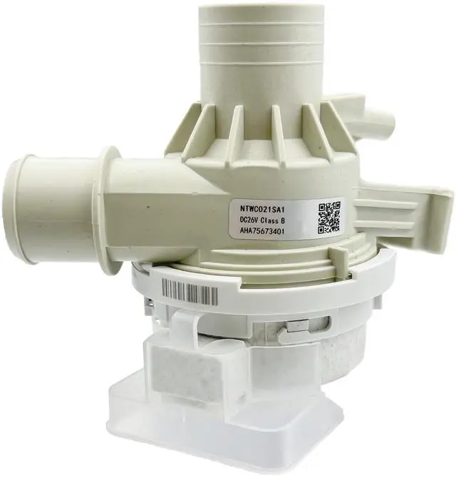 Main image of AHA75673401 Dishwasher drain pump assembly for LG motor DC26V WT7100CW/00 WT7800CV/00 WT7300CV/00 WT7300CW/00