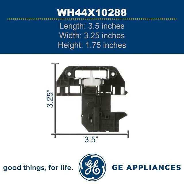 Alt view image 5 of 5 - WH44X10288 nuine OEM Door Latch for Washing Machine