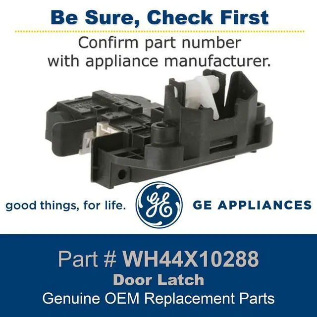 Alt view image 3 of 5 - WH44X10288 nuine OEM Door Latch for Washing Machine