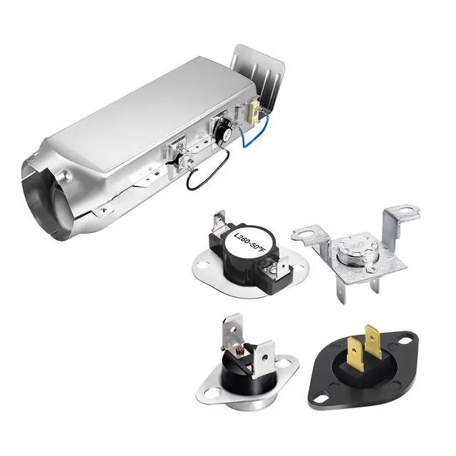 Main image of Upgraded DC97-14486A DC97-14486D Dryer Heating Element Assembly & DC47-00016A Dryer Thermal Fuse Kit