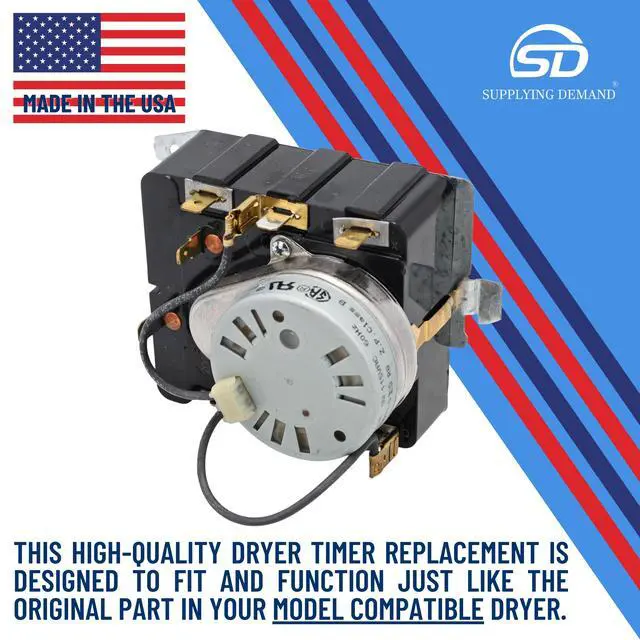 Alt view image 4 of 7 - WE04X20089 Dryer Timer Made in USA - Replaces WE4M356, 3288679