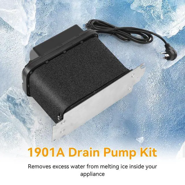 Alt view image 4 of 7 - 1901A Drain Pump Kit Compatible with Whirlpool Ice Machine 50-lb | Drain Pump Kit for Ice Maker Replace 2185528, 2208534, 2310253, AH3650734, EA3650734, PS3650734, for Ice Machines 2000 Years+