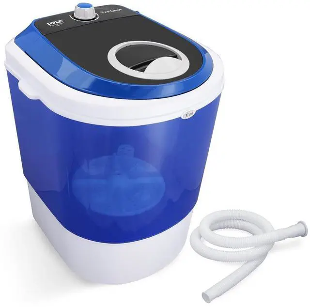 Main image of Upgraded Version Portable Washer - Top Loader Portable Laundry, Mini Washing Machine, Quiet Washer, Rotary Controller, 110V - For Compact Laundry, 4.5 Lbs. Capacity, Translucent Tubs
