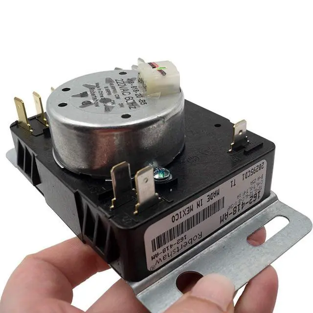 Alt view image 6 of 7 - W10436303 Clothes Dryer 3 Cycle Timer 220VAC 60Hz 3W Replacement Model Specific Not Universal