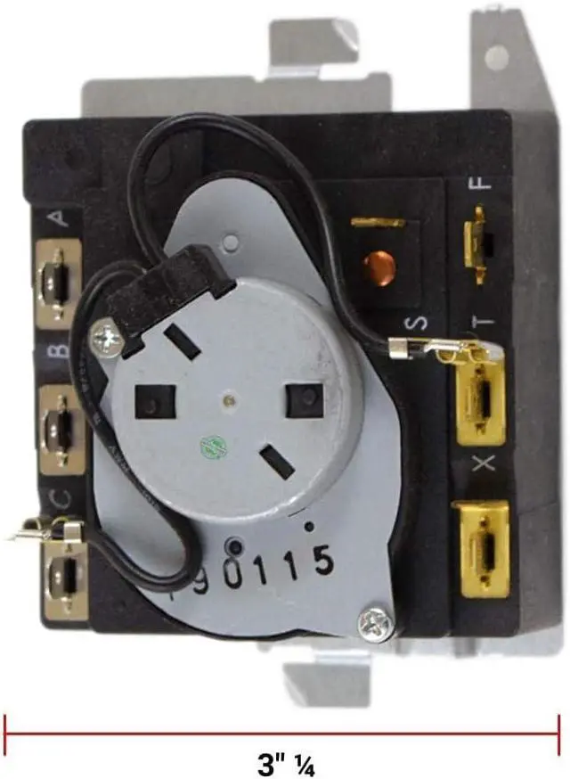 Alt view image 4 of 7 - US-Based Supplier WE04X25586 Dryer Timer 4467041 and WE03X25285 Dryer Timer Control Knob Compatible with GE Hotpoint Dryers