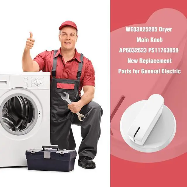 Alt view image 5 of 7 - US-Based Supplier WE04X25586 Dryer Timer 4467041 and WE03X25285 Dryer Timer Control Knob Compatible with GE Hotpoint Dryers