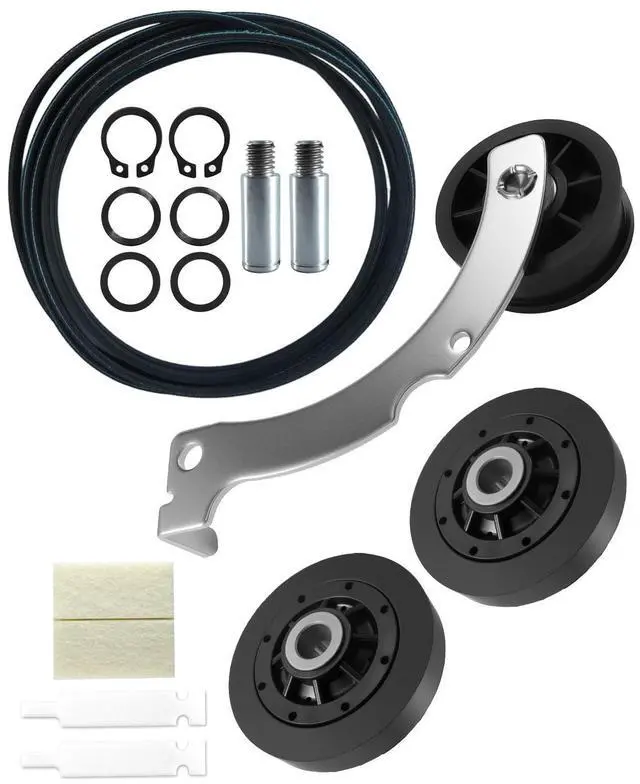 Main image of Dryer Repair Kit Compatible with Speed Queen 1992 & Newer SM | Complete Kit Include RB170002 Roller D516792 Idler Pulley D511255P Cylinder Belt & RB170003 Drum Glide
