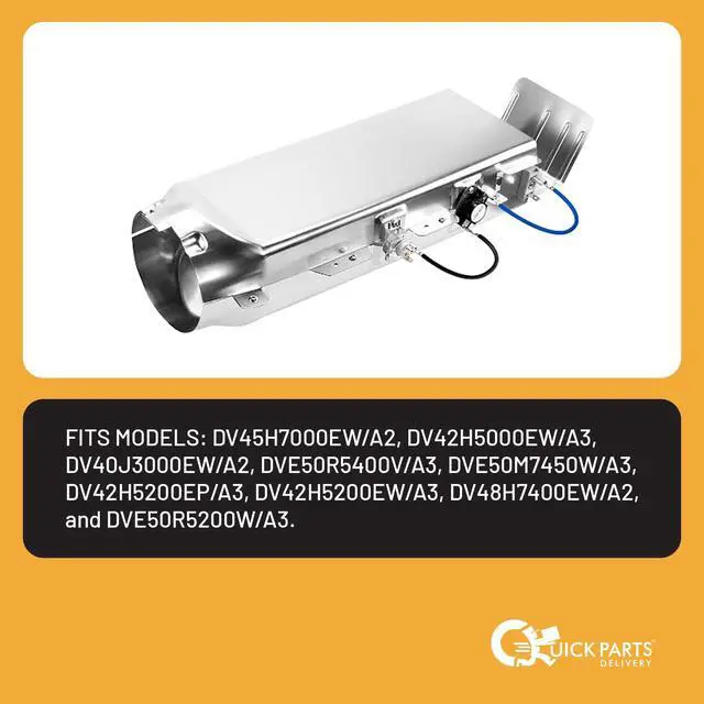 Alt view image 3 of 7 - DC97-14486A Dryer Heating Element Repair Kit - Includes DC32-00007A Dryer Thermal Fuse and DC47-00016A Thermostat - Compatible with Samsung, Maytag, Amana, Roper, and KitchenAid
