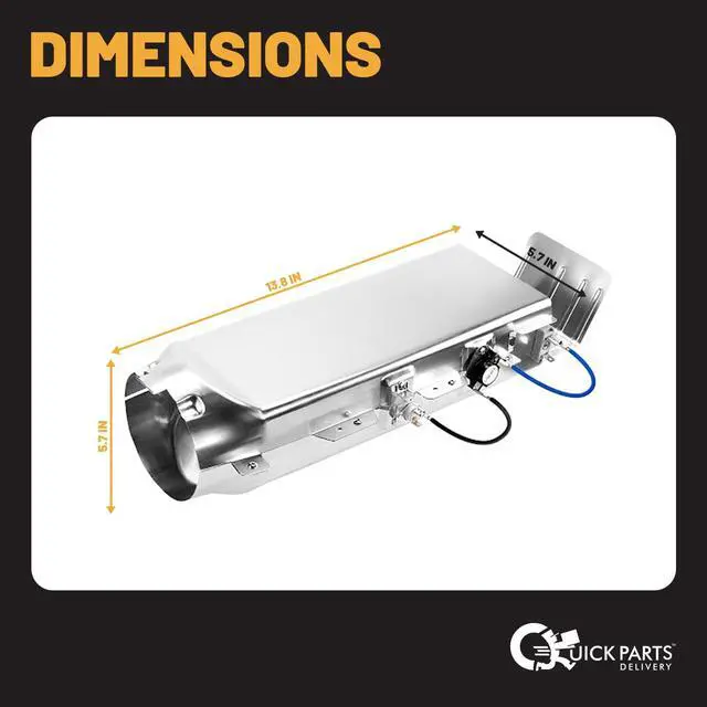 Alt view image 5 of 7 - DC97-14486A Dryer Heating Element Repair Kit - Includes DC32-00007A Dryer Thermal Fuse and DC47-00016A Thermostat - Compatible with Samsung, Maytag, Amana, Roper, and KitchenAid