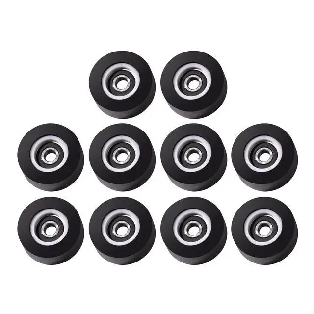 Alt view image 6 of 7 - 10 Pcs 70298701 / 70298701P Dryer Support Roller Bearings Compatible with Huebsch,Speed Queen Dryer(Replace#70568201/70298701/ 70616701)