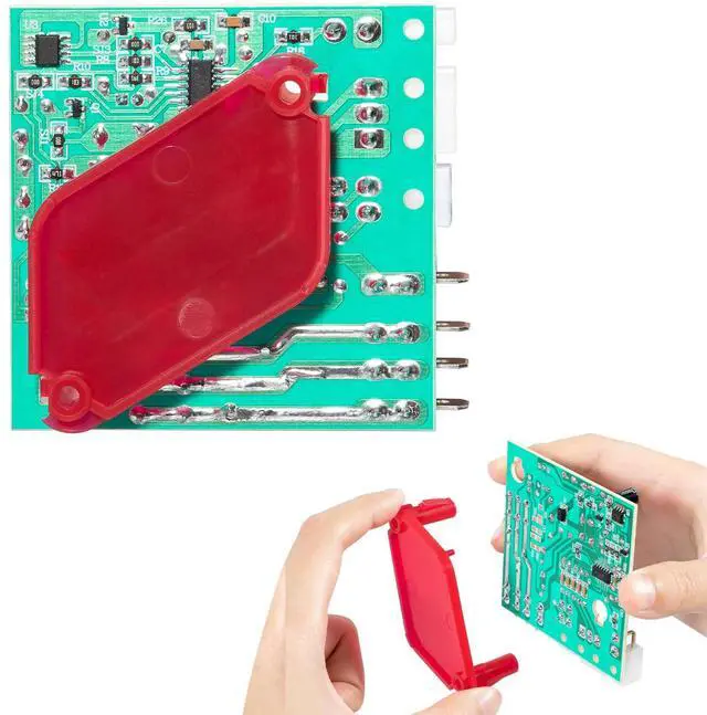 Alt view image 5 of 7 - Refrigerator Electronic Defrost Control Circuit Board Replacement Parts Kit Fit For Whirlpool W10135901, AP6015576, PS11748857, WPW10135901, 2304143