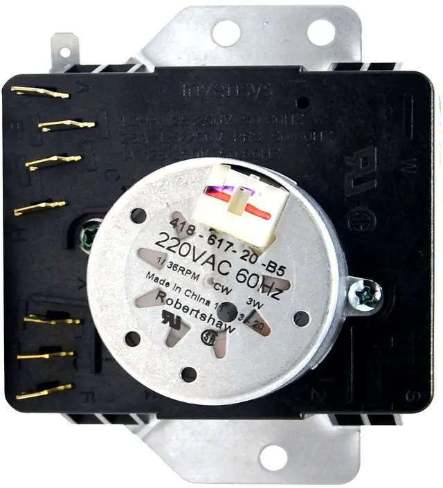 Main image of W10185972 Dryer Timer Replacement Part for Whirlpool Dryers Compatible 1481701 AH2348527 EA2348527 PS2348527 W10185972, WPW10185972, 1481701, PS11749827, WPW10185972VP