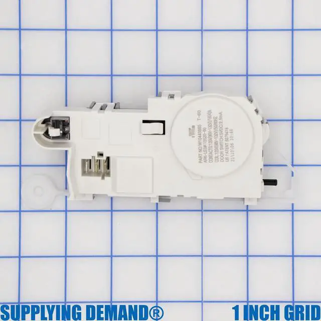 Alt view image 3 of 5 - W10443885 3020352 Clothes Washer Door Lock Latch Assembly Replacement