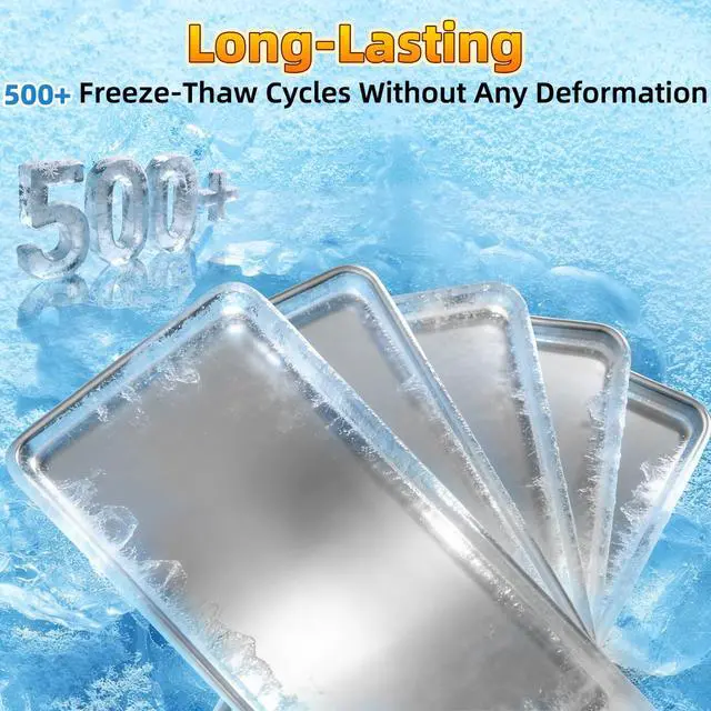 Alt view image 4 of 7 - Freeze Dryer Trays, Medium Metal Trays(5 Pcs) | Compatible with Harvest Right Home Pro Freeze Dryer, Includes 100 Pcs Parchment Paper & 16 Tray Stackers