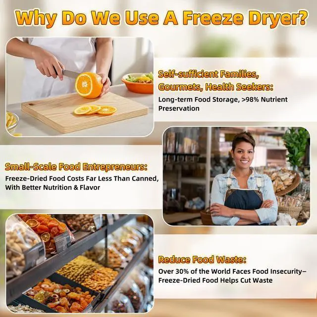 Alt view image 6 of 7 - Freeze Dryer Trays, Medium Metal Trays(5 Pcs) | Compatible with Harvest Right Home Pro Freeze Dryer, Includes 100 Pcs Parchment Paper & 16 Tray Stackers