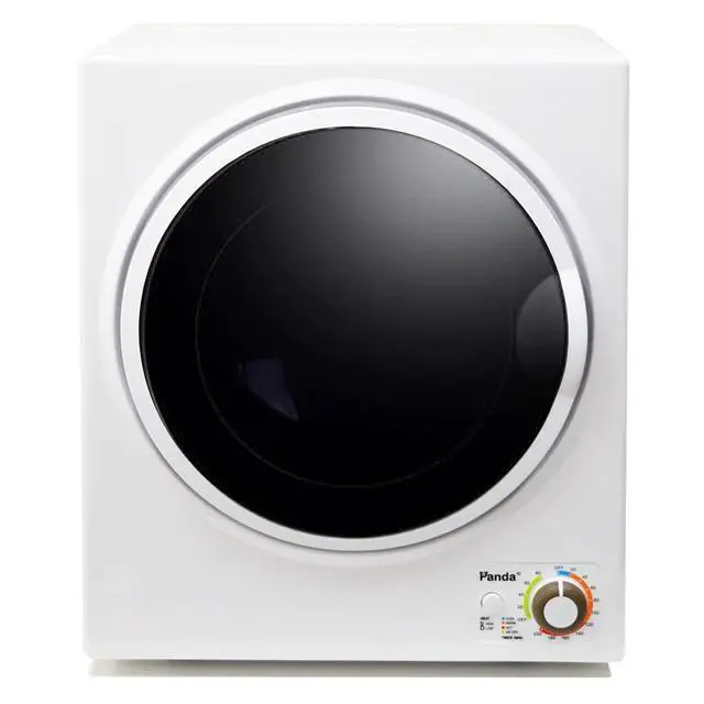 Alt view image 2 of 7 - Portable Clothes Dryer 1.5 Cu.Ft. Compact Dryer 850W 120V | Stainless Steel Tub; Vented Front Load Dryer; Ideal for Apartments, Dorms & Smalls Laundry Spaces