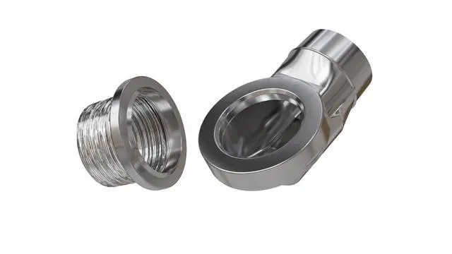 Alt view image 5 of 6 - MV-90 Magnetic Dryer Vent Coupling (Silver)