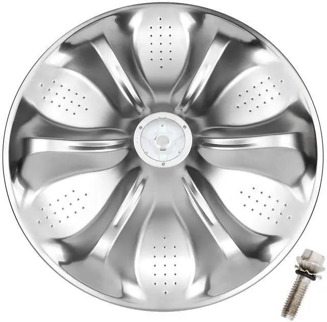 Main image of AGZ72909711 Agitator Plate without Washer Pulsator Cap Compatible with l-g Washer AGZ72909702 Washplate Pulsator Assembly washer parts Replaces: AP6800730, 4873462, AGZ72909703, PS12588963