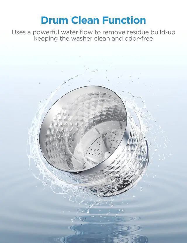 Alt view image 3 of 7 - Portable Washing Machine 0.9 Cu.ft for Homes & Apartments White