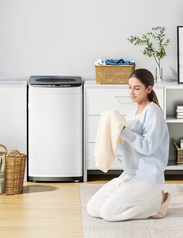 Alt view image 7 of 7 - Portable Washing Machine 0.9 Cu.ft for Homes & Apartments White
