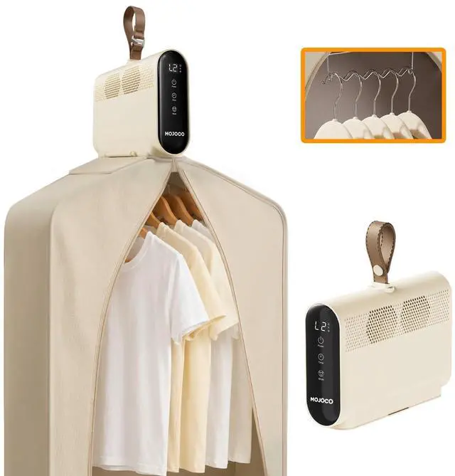 Main image of Travel Clothes Dryer - Global Voltage Mini Portable Dryer with Timer & Quiet Operation - Small & Compact dryer for Dorms, Apartments, RVs