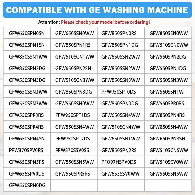 Alt view image 7 of 7 - Upgraded WH11X29539 WH11X39237 Washer Drain Pump & Filter Assembly | Compatible with GE Front Load Washer, Replaces AP6986715 PS16217203 EAP16217203 4962370 B25-3A04 PD00065822