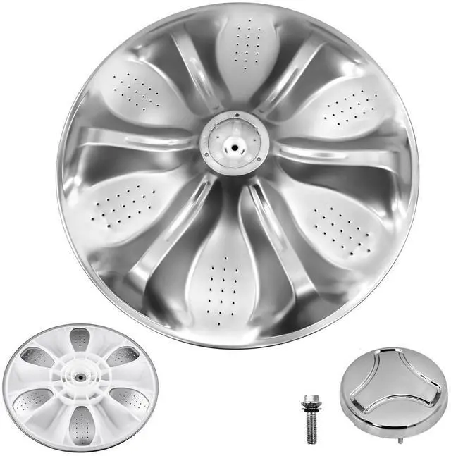 Main image of Upgraded AGZ72909711 Agitator Plate with 5006EA3009B Washer Pulsator Cap, Washplate Pulsator Assembly Compatible with lg, kenmore, sears Washer, Replaces: AP6800730, AGZ72909702, 4873462, AGZ72909703