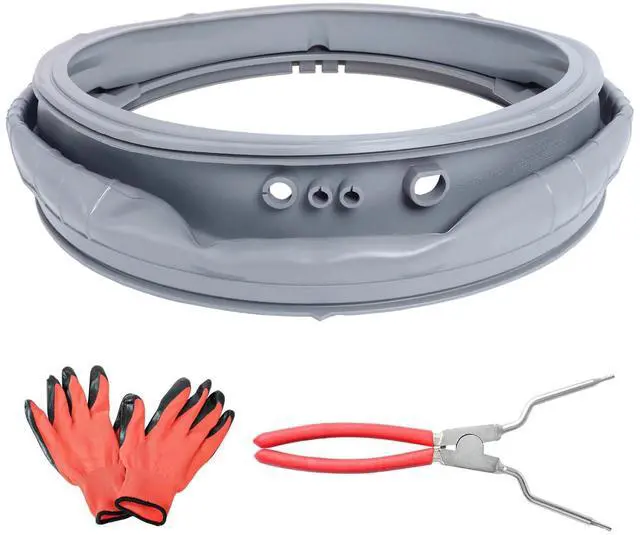 Main image of MDS47123608 WM8100HVA Washer Door Boot Gasket Seal Parts Compatible with LG Kenmore Washing Machine WM8000HVA/HWA, WM4070HVA/HWA,WM4270HWA, Replace AP5668418, 2673936, PS6448330