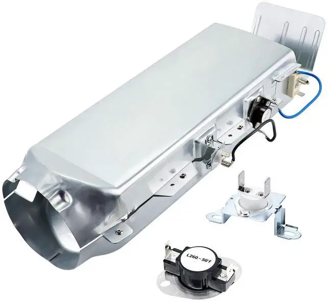 Main image of DC97-14486A Heating Element Assembly Dryer Replacement Part for Samsung & Kenmore Replaces DC97-14486D DC9714486A AP4342351 DC97-08891A PS2432265 (with DC96-00887A & DC47-00018A) by