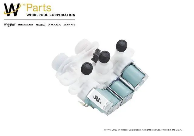Alt view image 2 of 7 - W11165546 Water Inlet Valve