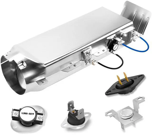 Main image of UpgradedDC97-14486A Dryer Heating Element for Samsung DVE50R5200W/A3 DVE50R5400V/A3 DV45H7000EW/A2 DV42H5000EW/A3 DVE50M7450W/A3 DV40J3000EW/A2 DV42H5200EP/A3 DV42H5200EW/A3 DV48H7400EW/A2