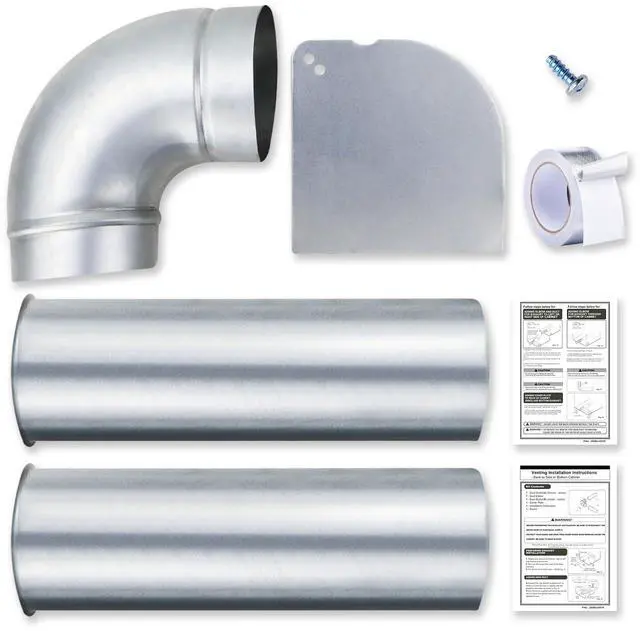 Main image of 3911EZ9131X Upgraded Dryer Venting Kit compatible with LG/Kenmore. replaces 1266802 AH3575086 EA3575086 PS3575086