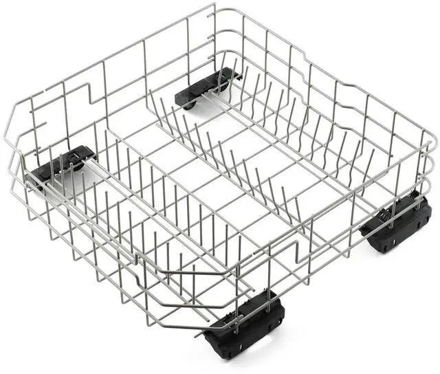 Main image of WD28X26099 WD28X34744 Lower Dishwasher Rack Replacement Parts for GE Lower Dishrack Dishwasher Rack 20.7'' D x 21.6'' W Roller Wheels GE GDF510PSM0SS GDT535PSM0SS Bottom Dish Rack Assembly 1 Pcs