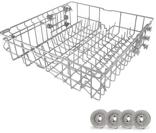 Main image of Dishwasher DD82-01385B A/S Assembly-Middle Dishrack (20.5''W*20''D), Center Dishrack (With Dishrack Rollers) - Fit for Samsung Dishwasher Parts DW80R2031/DW80M2020US Series